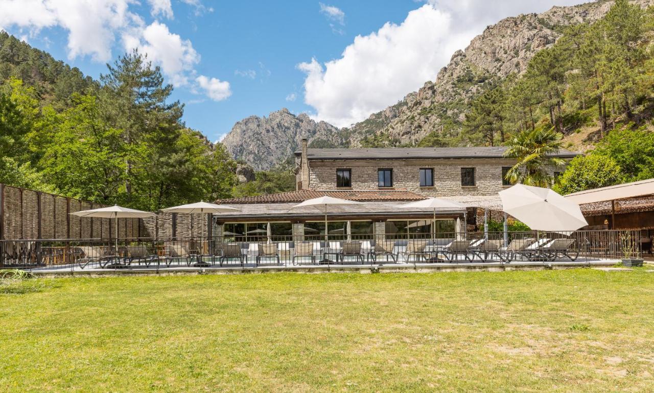 Hotel De La Restonica Корте Екстериор снимка